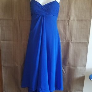 Blue dress